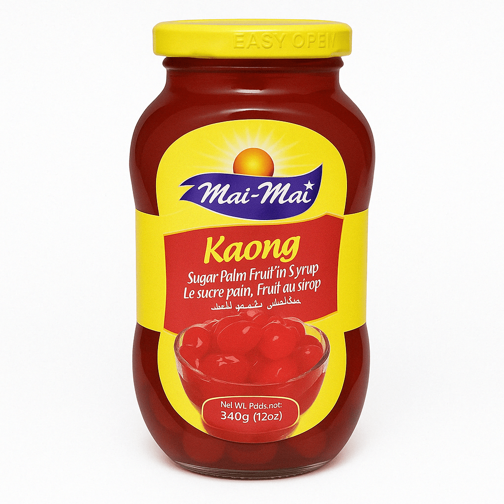 Buenas Kaong Röd – Sockerpalmfrukt i Sockerlag___