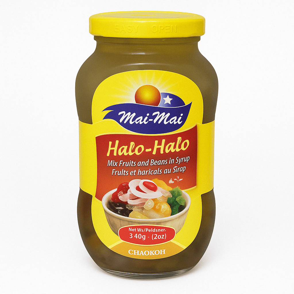 Halo - Halo dessertmix med frukt och bönor i sockerlag___