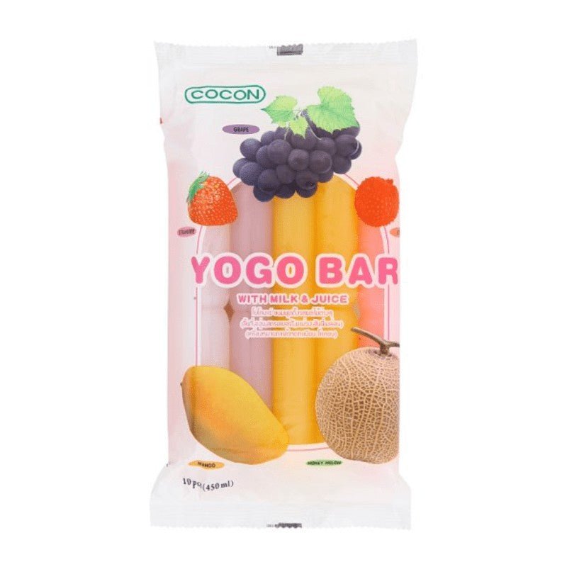 Yogo bar with milk and juice___