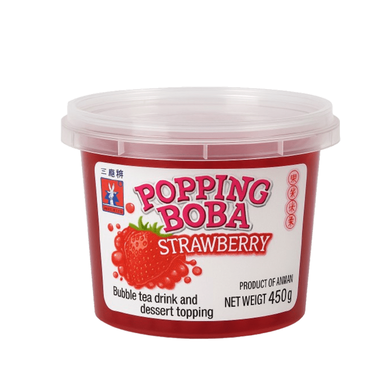 Popping Boba - jordgubb 450g___