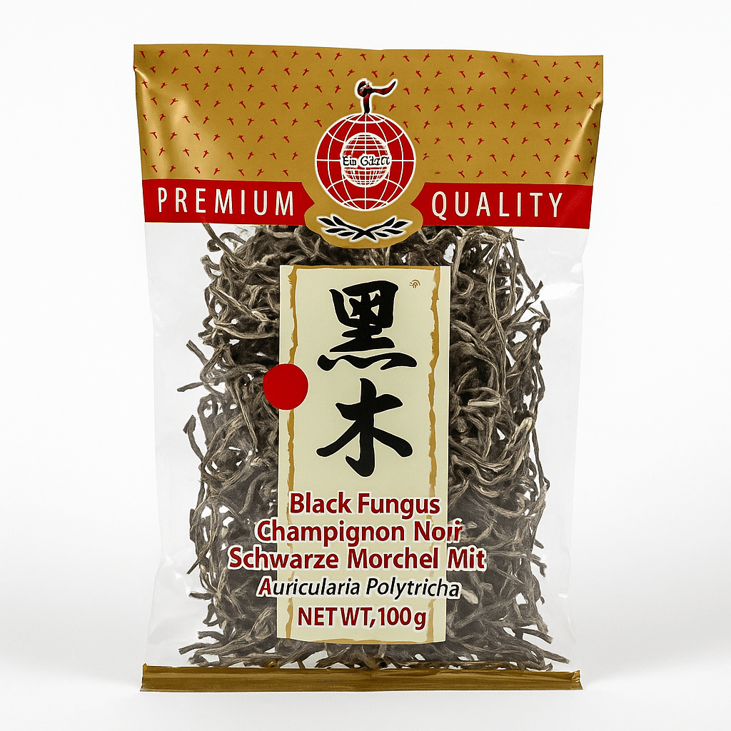 Torkad svart svamp (Black Fungus) – EA Globe 100g___