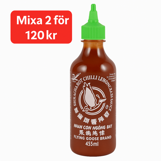 Sriracha Chilisås Med Citrongräs 455ml_Chilisås__