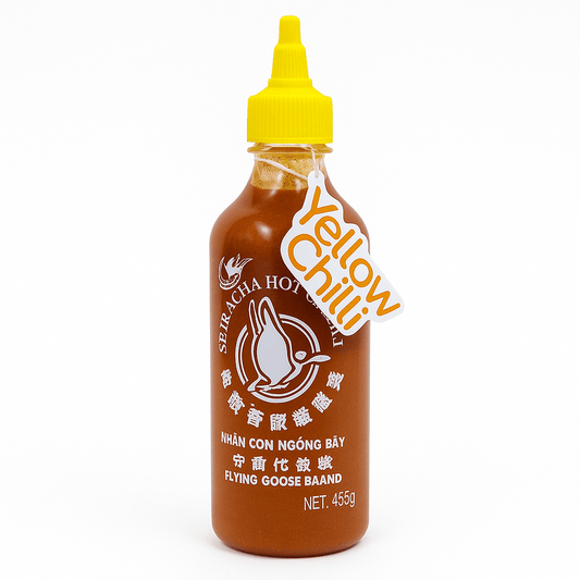 Sriracha Chilisås med Gul Chili 455ml___