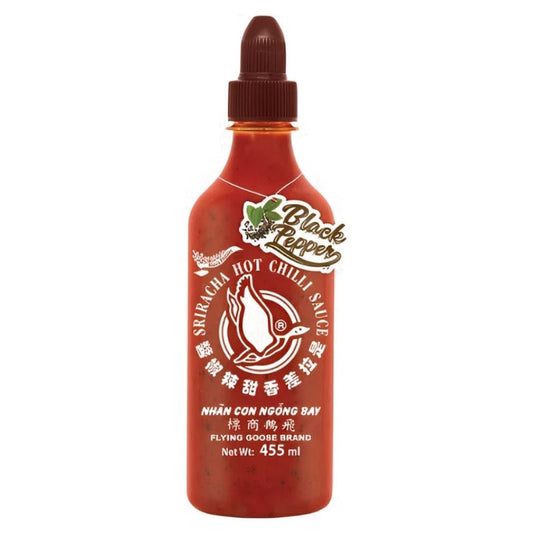 Sriracha Chilisås Med Svartpeppar 455ml_Chilisås__