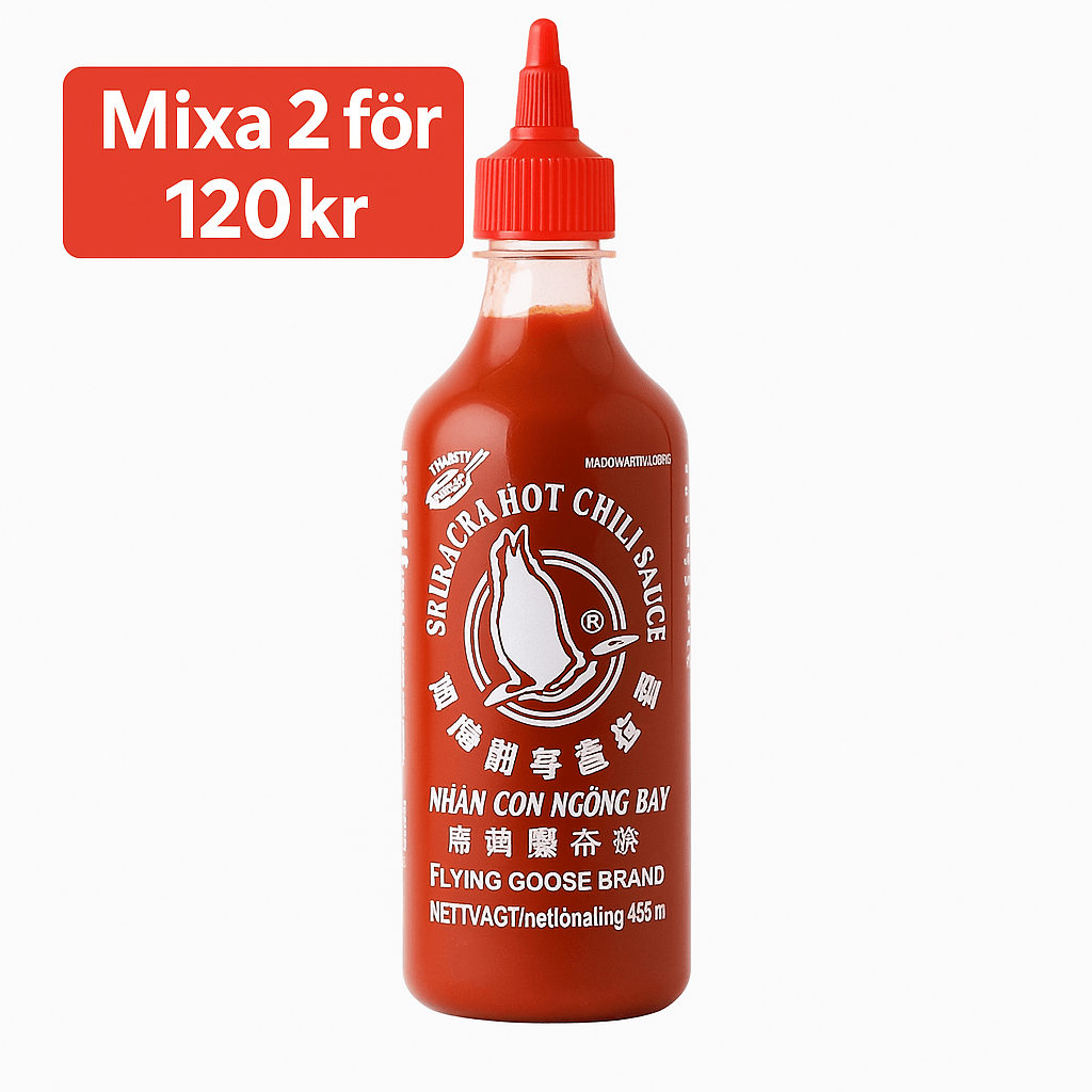 Sriracha Chilisås (Superstark) 455 ml___