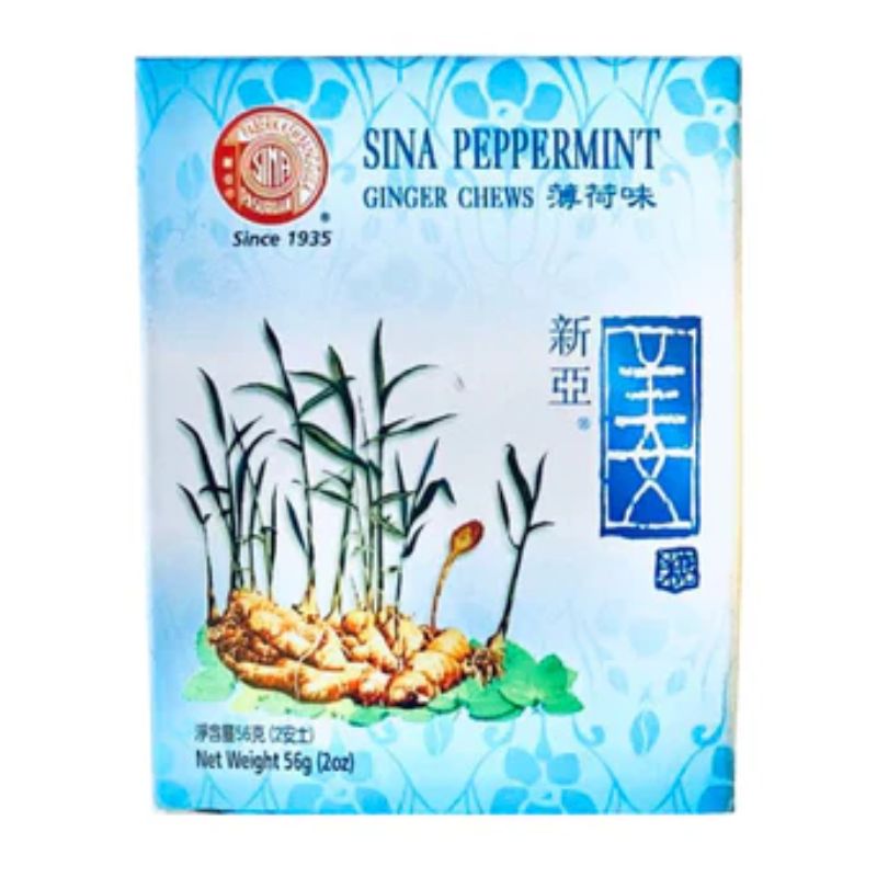 Ingefäragodis Pepparmint 56g_Godis__