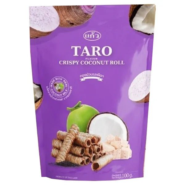 Crispy Taro Rolls_kaew_snacks_