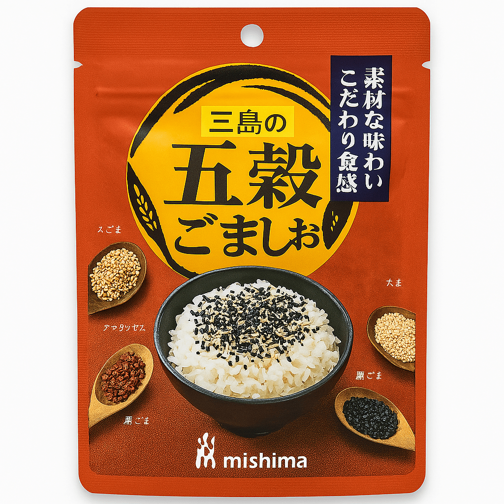 Furikake Riskrydda Med Rostade Svarta Sesamfrön 36g___
