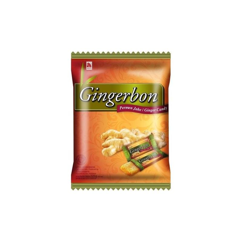 Ingefäragodis – Gingerbon 125 g_Godis__