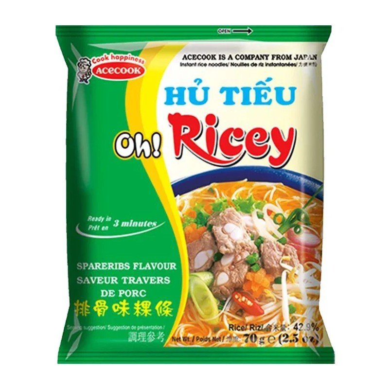 Rice Noodle Spareribs_Acecook_pho_risnudlar