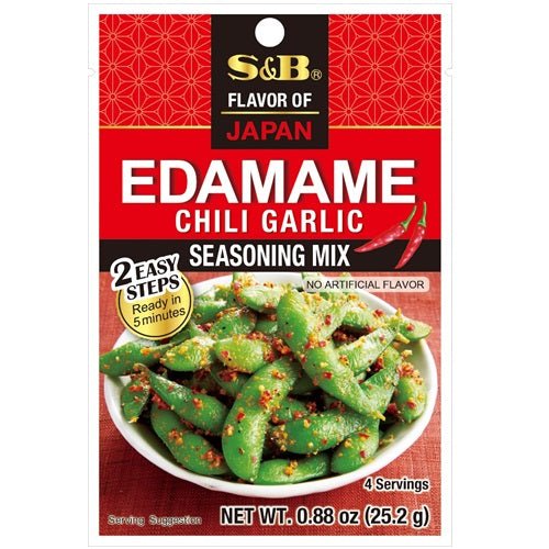 S&B Edamame Chili Garlic Seasoning Mix (25,2 g)___