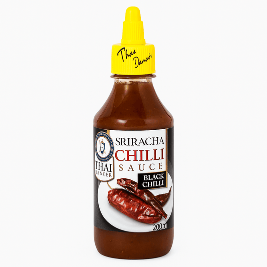 Thai Dancer Sriracha Chilli Sauce BLACK CHILLI 200ml___