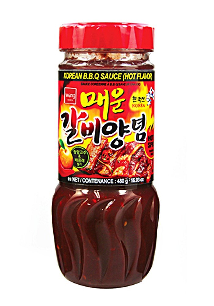 Korean BBQ Sås Stark (Hot & Spicy Marinad) 480g Wang___