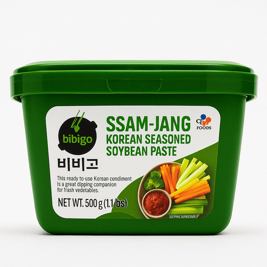 Bibigo Ssamjang – Kryddig Koreansk Sojabönspasta 500g_chilipasta__
