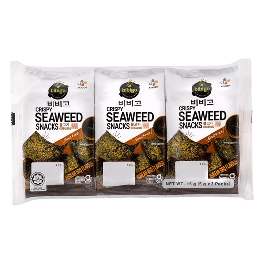Crispy Seaweed Snacks Korean BBQ (5g x 3 bag)___