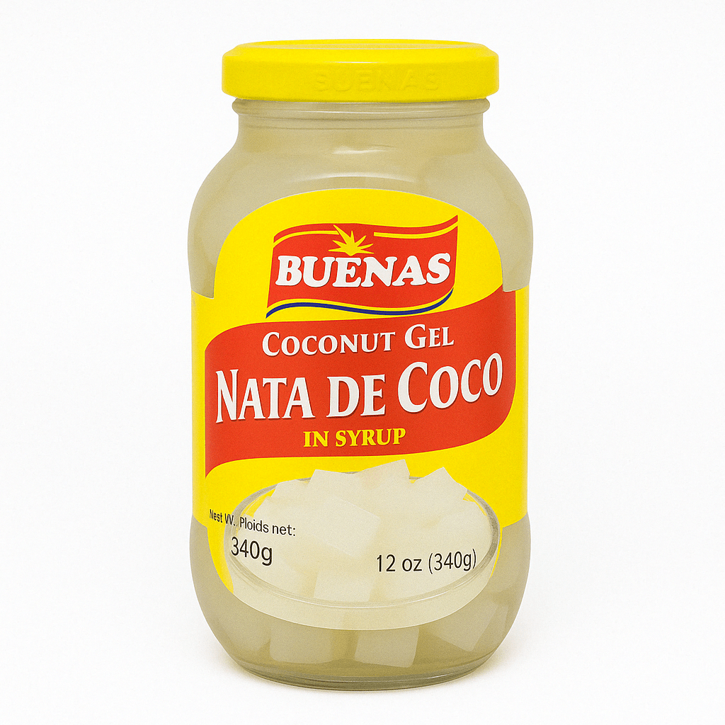 Buenas kokosgel (Nata de Coco) för desserter___