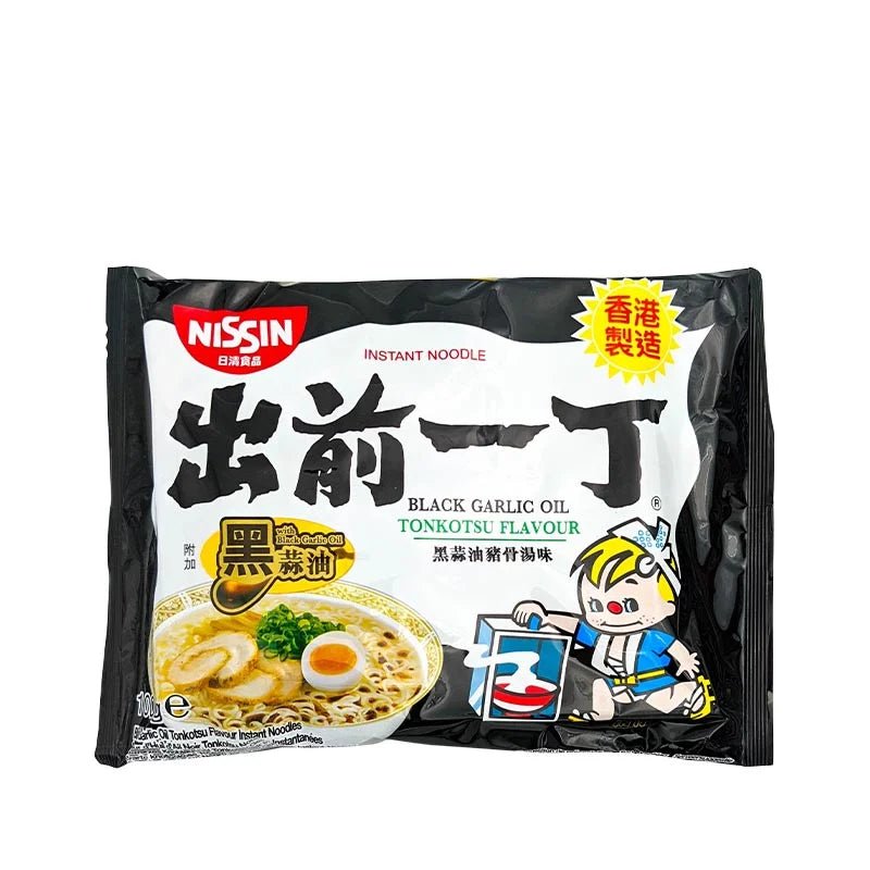 Demae Black Garlic Oil_Nissin_snabbnudlar_