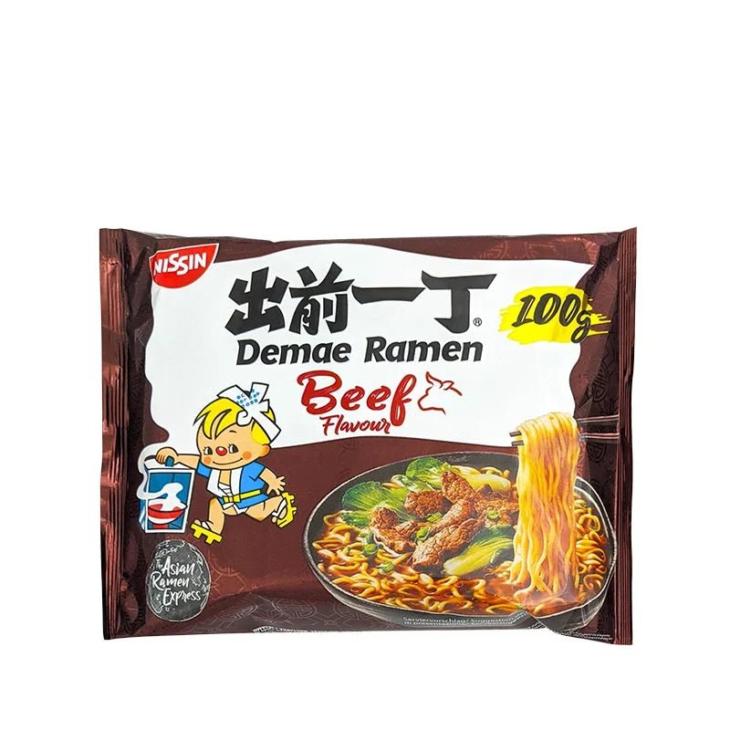 Demae Ramen Beef_Nissin_snabbnudlar_