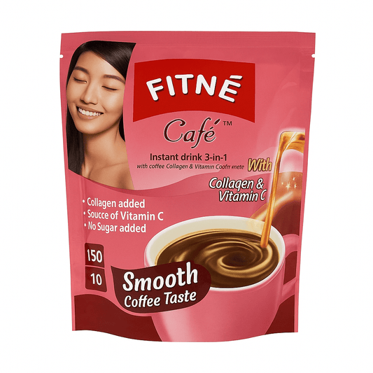 Fitné Café 3 - i - 1 Kollagenkaffe med Vitamin C___