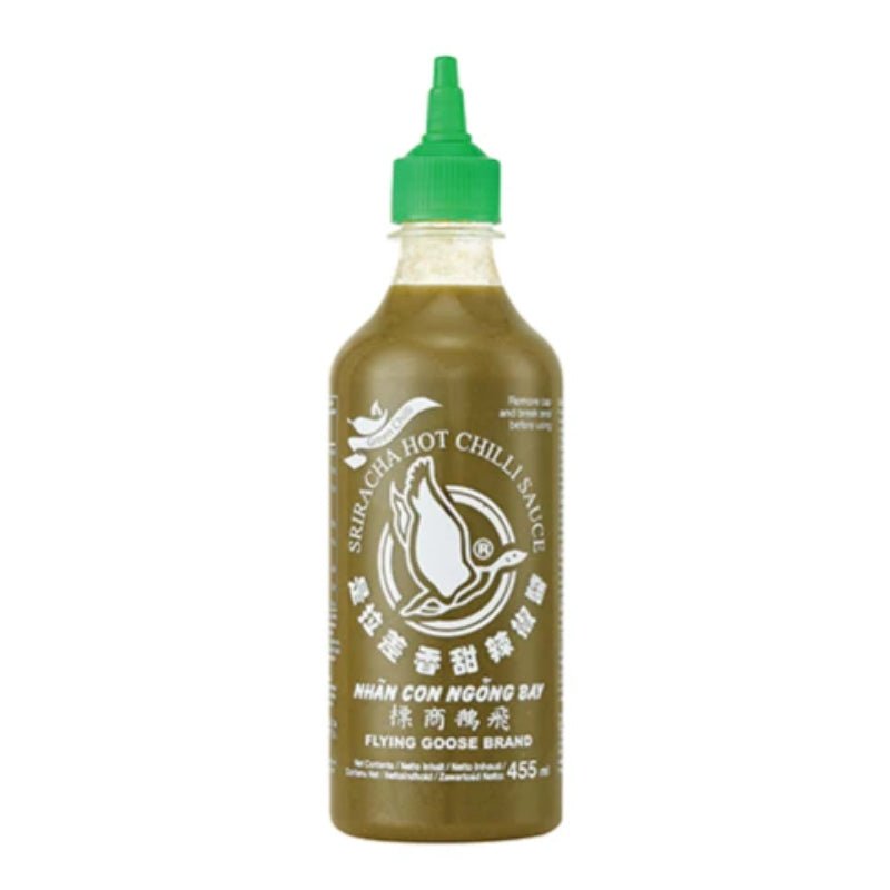 Sriracha Grön Chilisås 455ml_Chilisås__