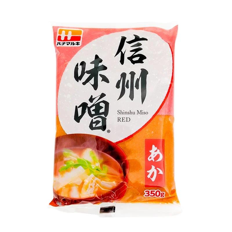 Miso pasta röd (Shinshu Miso Red) – Hachimitsu 350g___