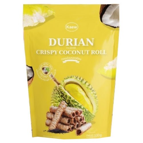Crispy Durian Rolls_kaew_snacks_