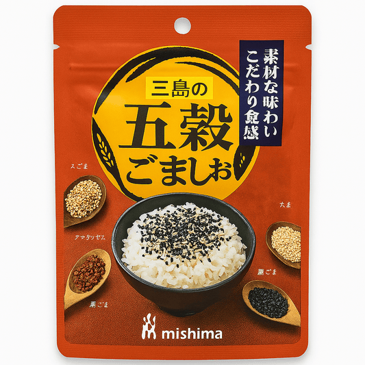Furikake Riskrydda Med Rostade Svarta Sesamfrön 36g___