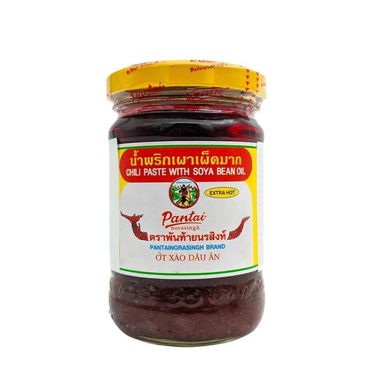 Nam Prik Pao Extra stark thailändsk chilipasta 227g___