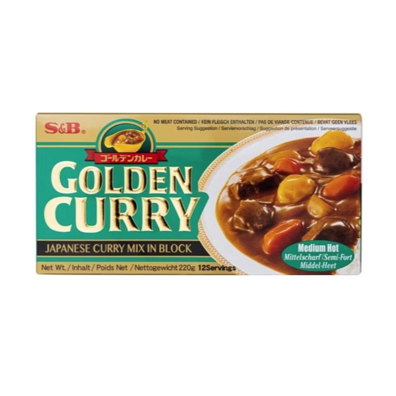 Golden Curry Med - Hot 220g_Curry__