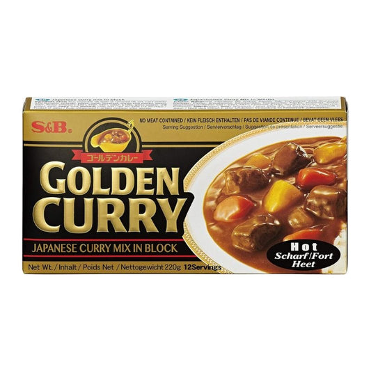 Golden Curry Mix Hot 220g_Curry__