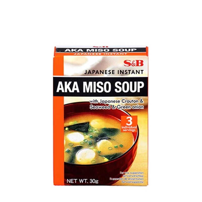 Miso Soppa med Japanska Krutonger, Sjögräs & Salladslök___
