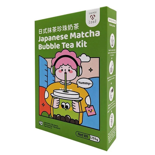 Japanese Matcha Boba bubble tea kit___