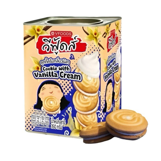 Cookie with Vanilla Cream___